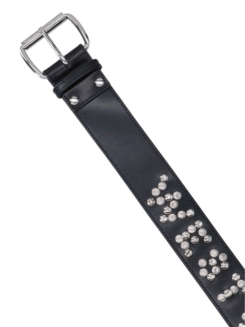 Vivienne Westwood Studded Adjustable Leather Belt