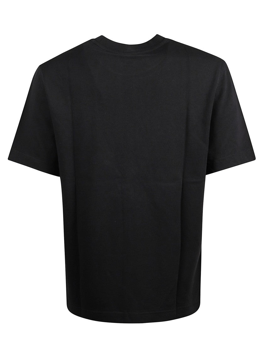 Jacquemus Black Cotton Gros Grain T-Shirt