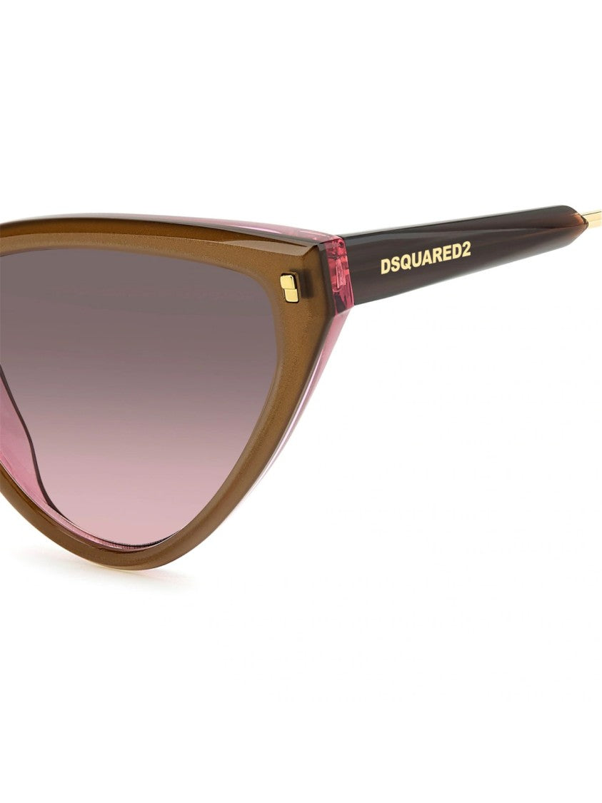 Dsquared2 D2 0134 Logo Cat-Eye Sunglasses