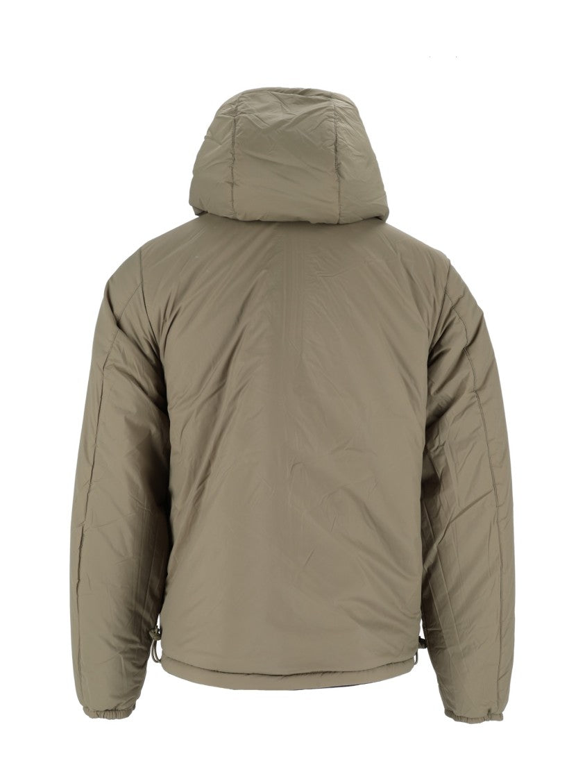 K-Way Jack Spacer Nylon Double Corto Reversible Hooded Jacket