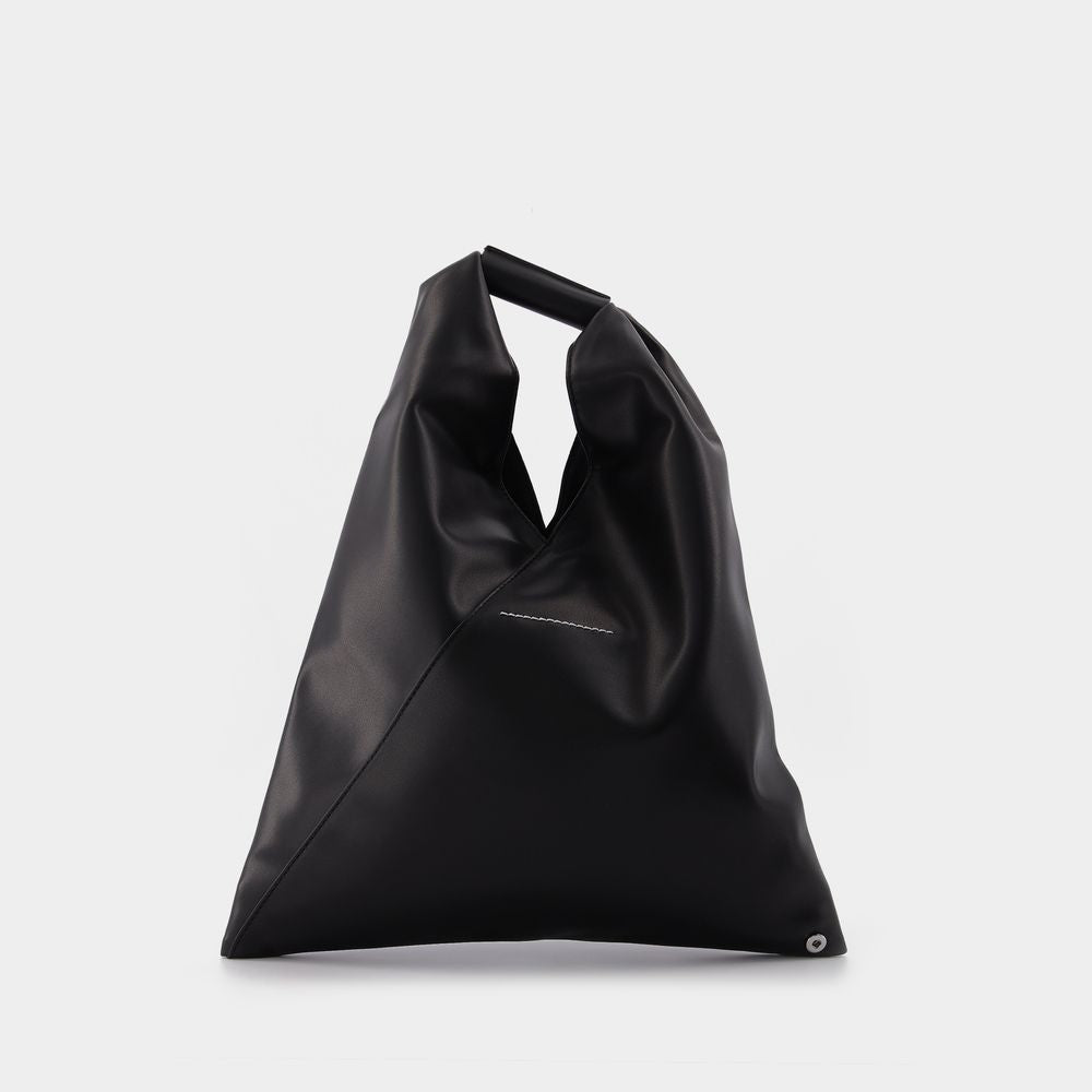 Mm6 By Maison Margiela Small Japanese Tote Bag - Black - Synthetic