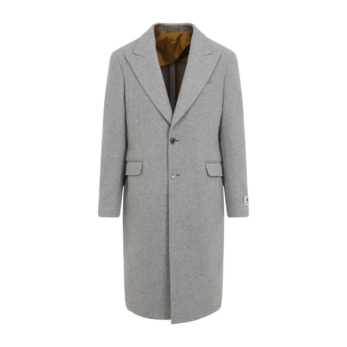 Etro Wool-Cashmere Blend Coat With Tailored Fit