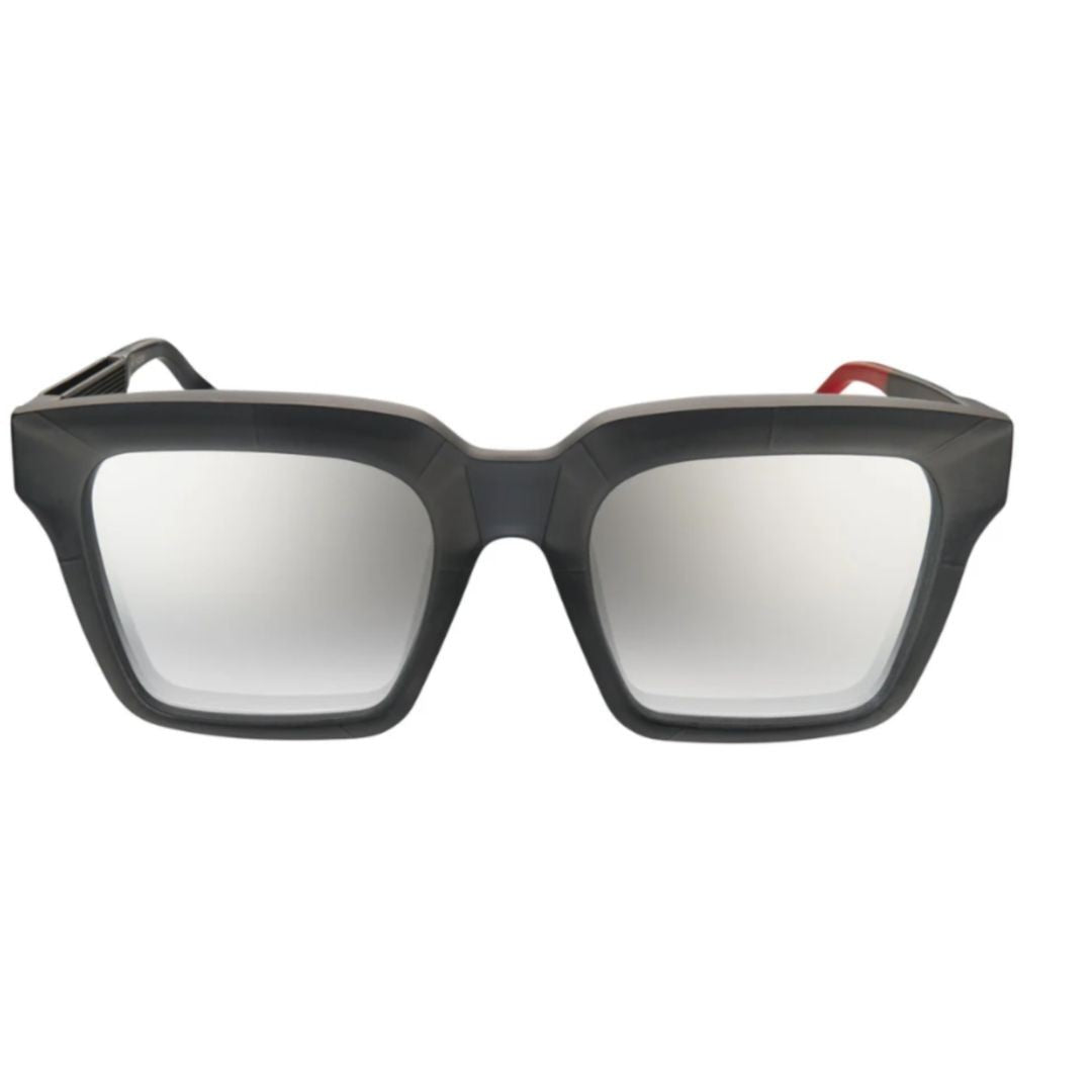Vysen Matte Black Fer Fe-3 Oversized Square Sunglasses