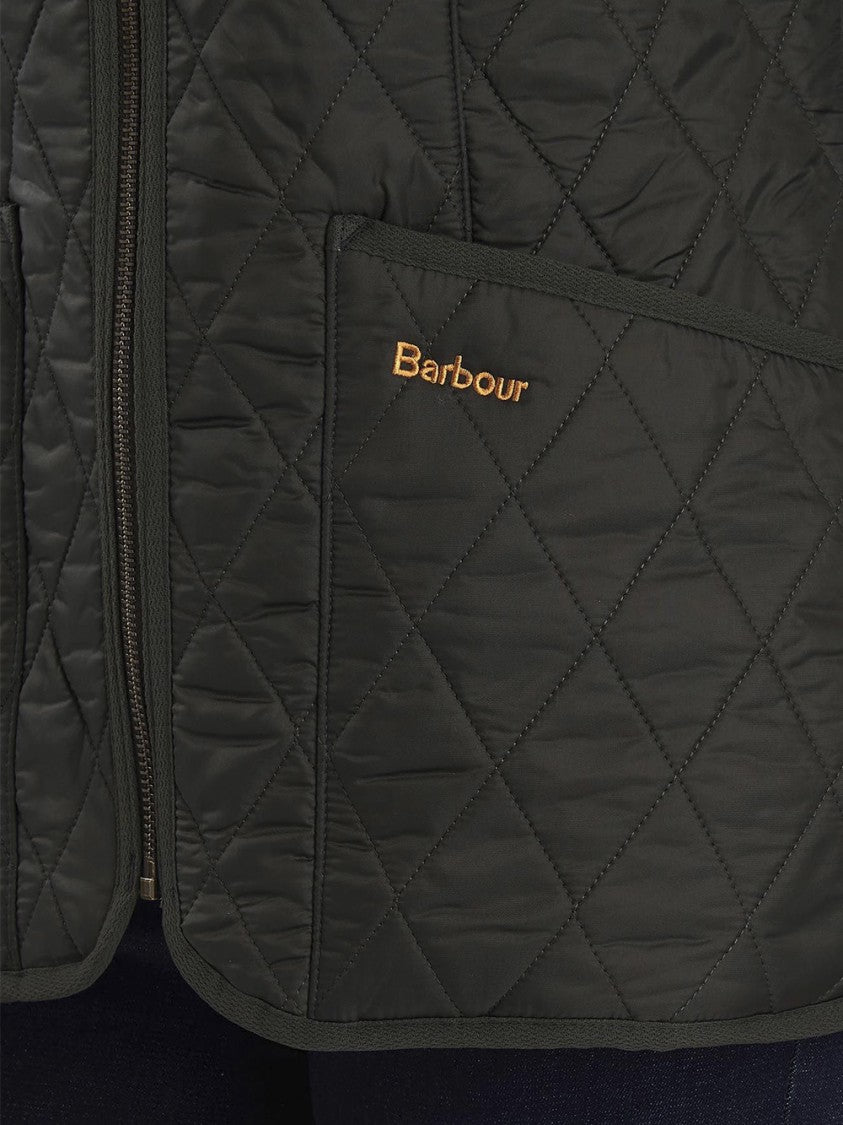Barbour Quilted Dark Olive Betty Liner Vest