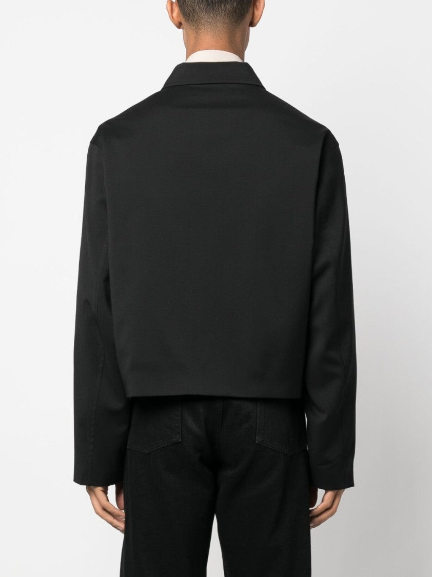 Our Legacy Mini Black Virgin Wool Blouson Jacket