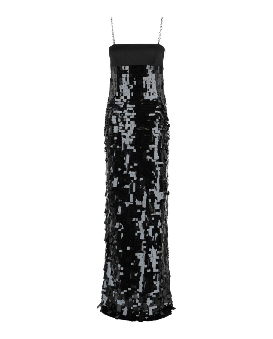 Givenchy Sequin Chain-Strap Gown