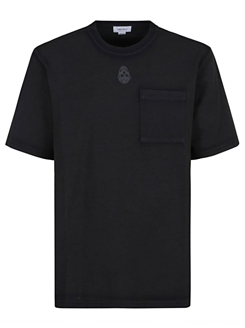 Alexander Mcqueen Bleached Overdyed Jersey T-Shirt