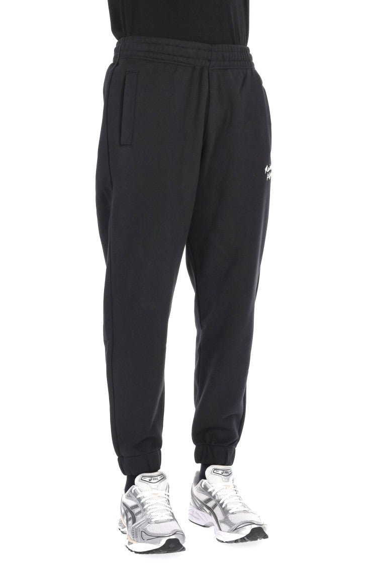 Maison Kitsuné Cotton Sweatpants With Logo