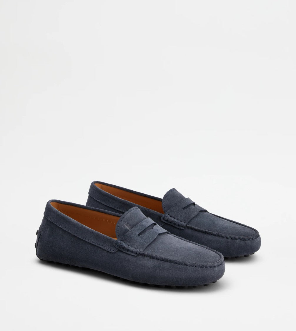 Tod's Suede Calf Leather Loafers
