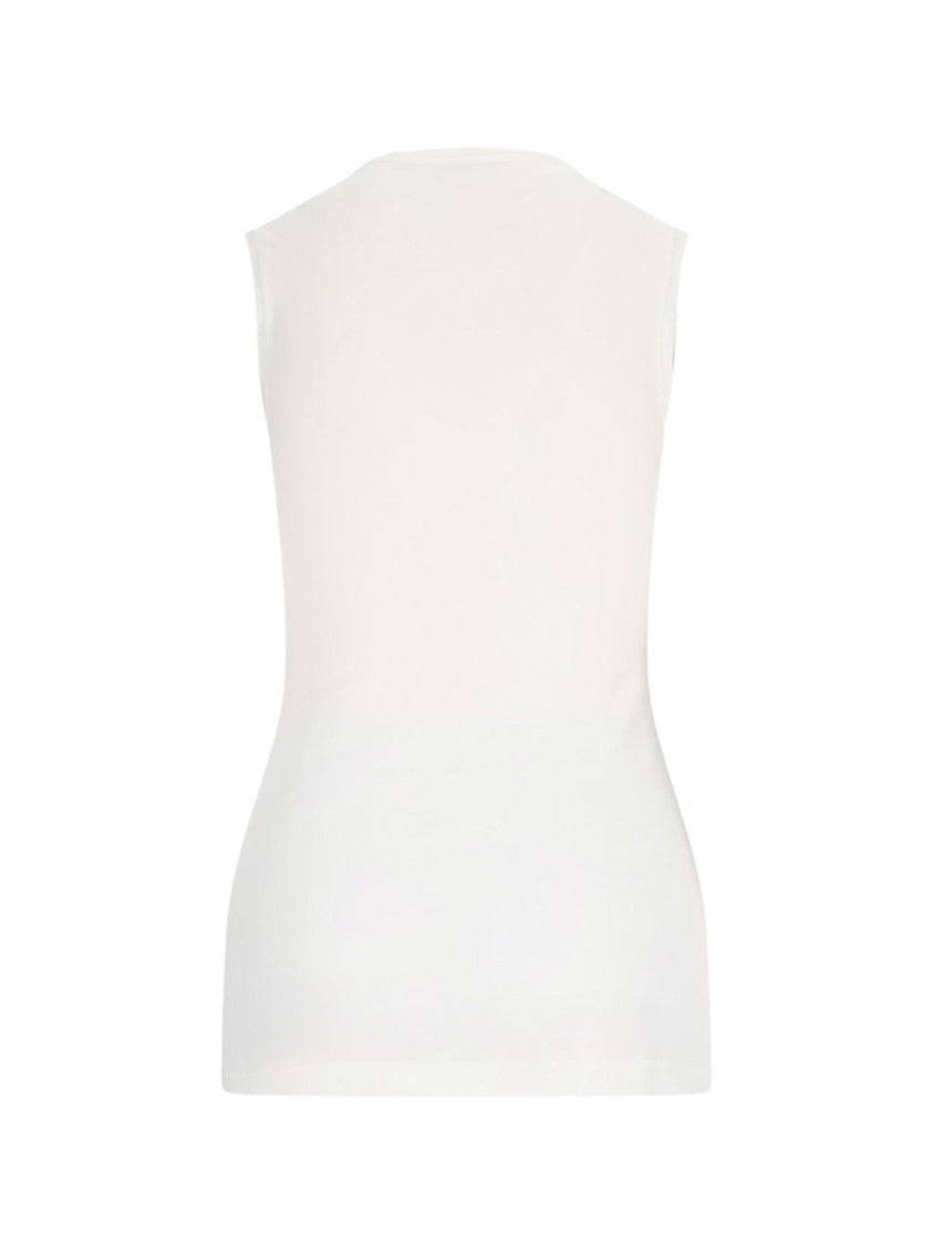 Jil Sander Tank Top Set Of 3 – White & Cream