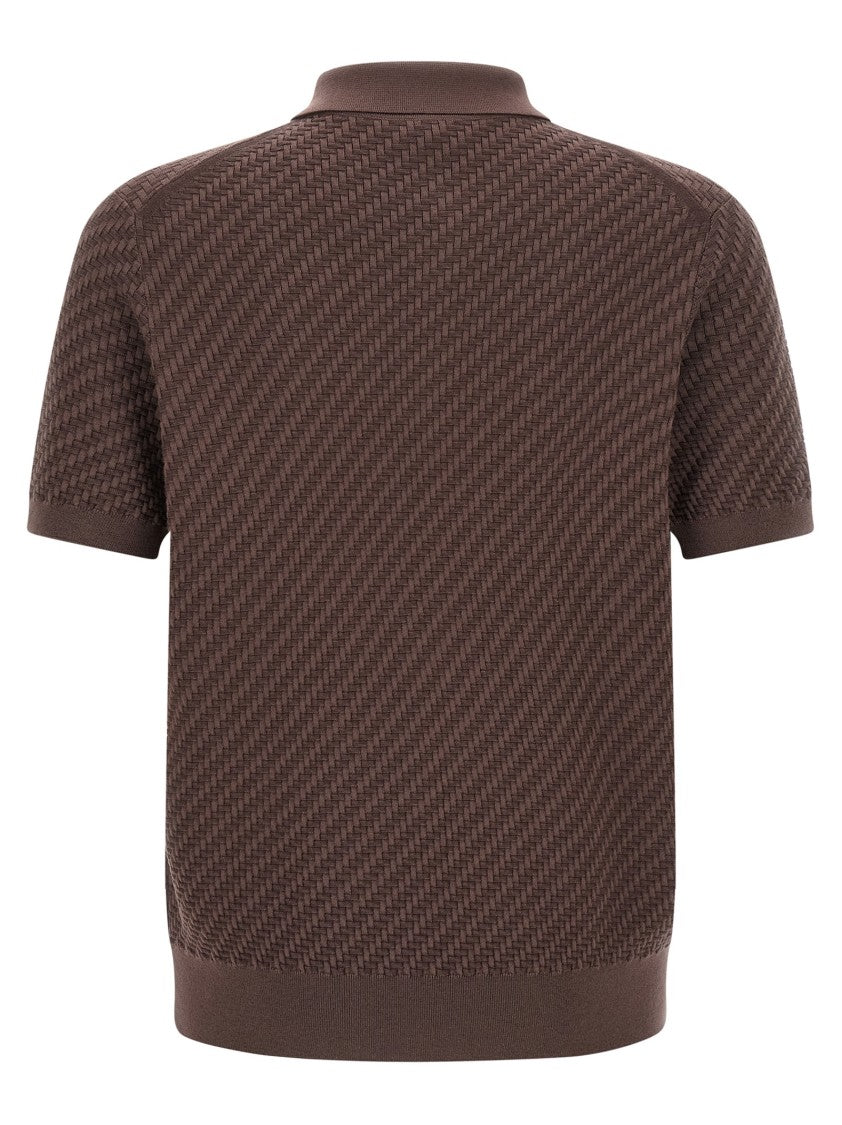Brioni Weaving Polo Plot