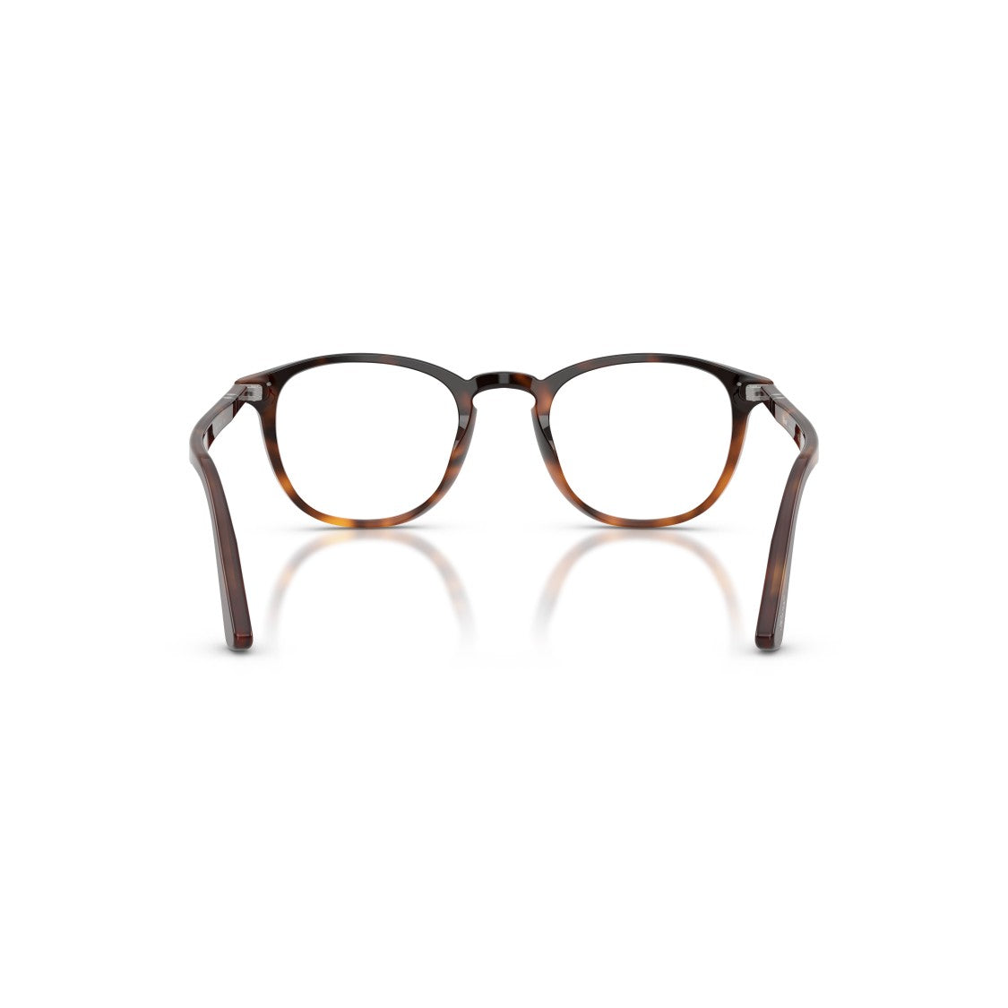 Persol 0Po3143v Round Acetate Eyeglasses With Tortoiseshell Pattern