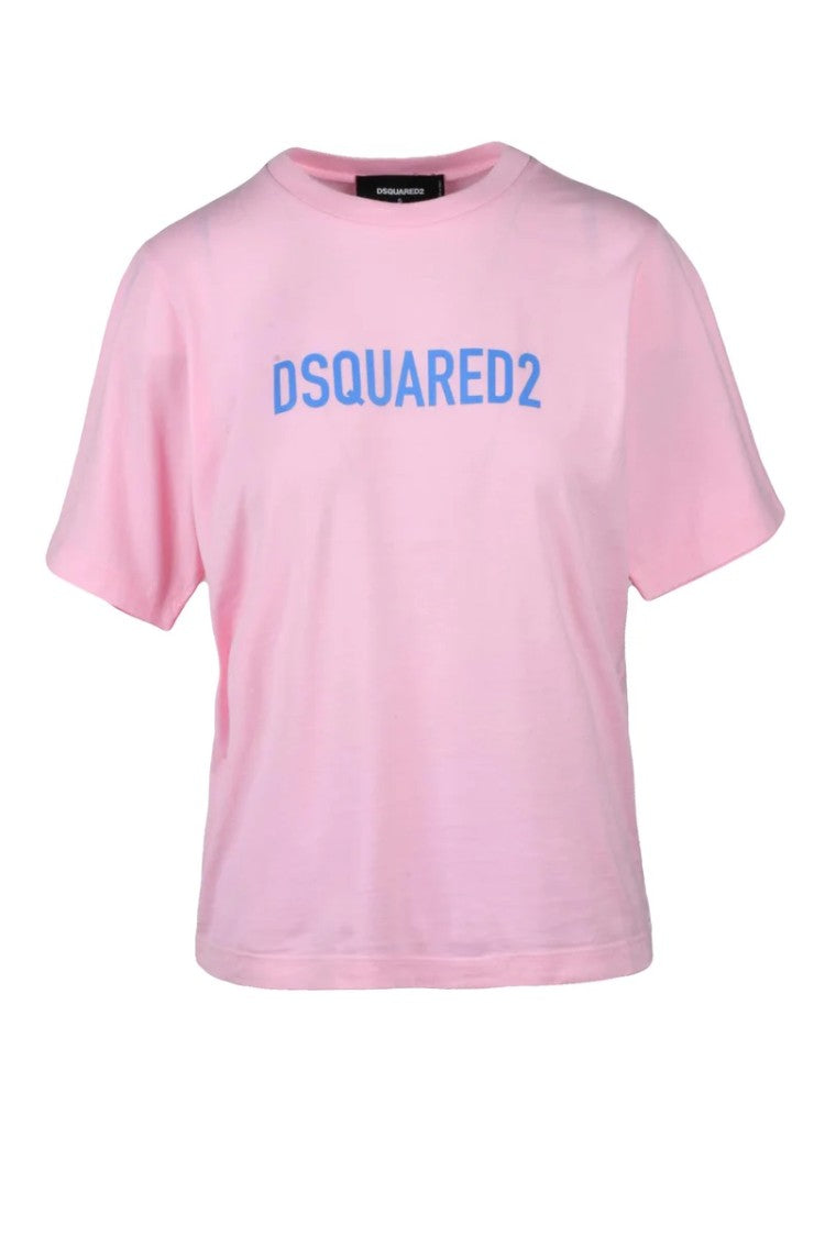 Dsquared2 Crew Neck T-Shirt - Pink