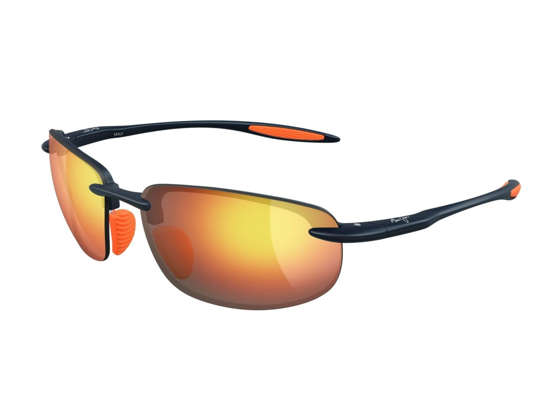 Maui Jim Orange Mj0676s Mirrored Gradient Rimless Sunglasses