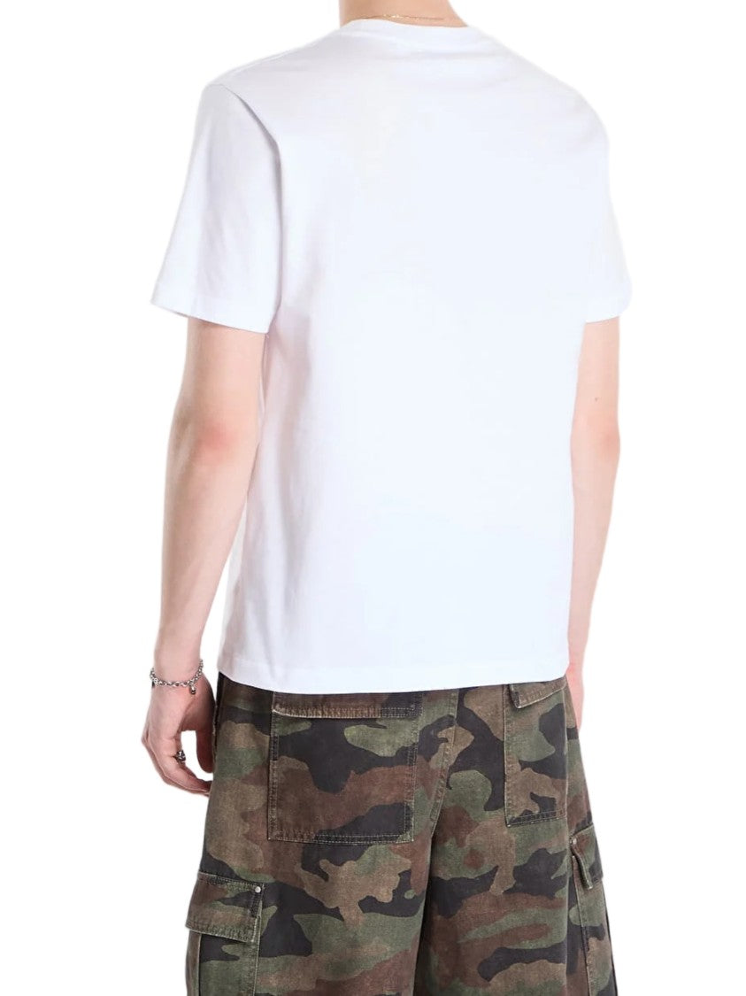 Off-White Short-Sleeve Regular Fit Tee With Arrow Graphic