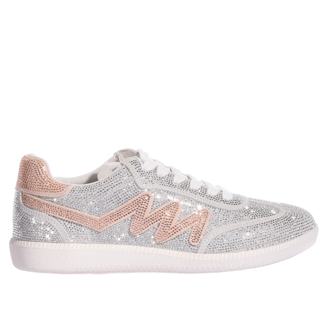 Mimanera Pink Handcrafted Imperial Rose Masterpiece Sneakers