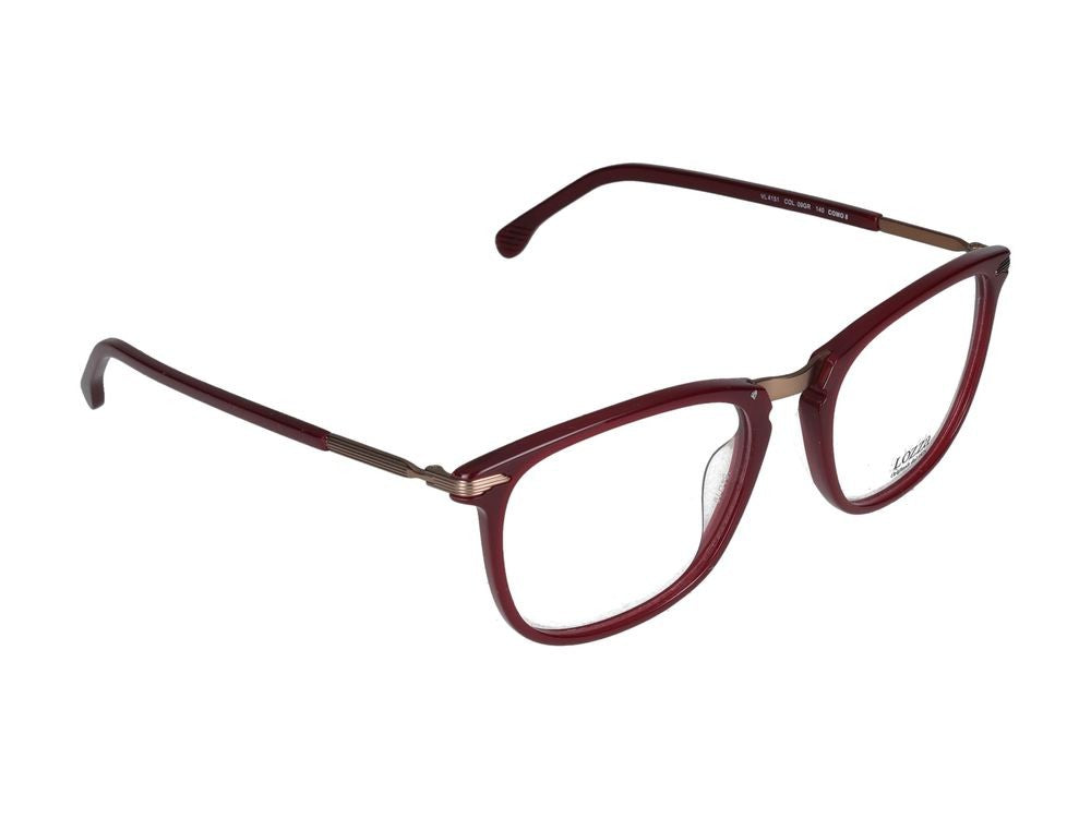Lozza Eyeglasses Vl4151 09Gr Shiny Opaline Red 54/19/140