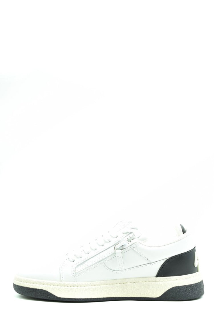 Giuseppe Zanotti White Leather Sneakers