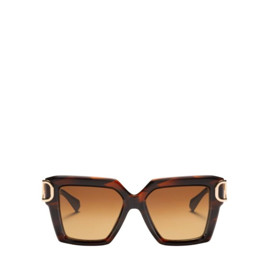 Valentino V - Uno Oversized Square Tortoiseshell Sunglasses