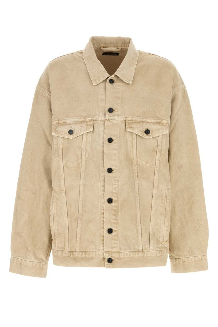 Balenciaga Beige Denim Jacket