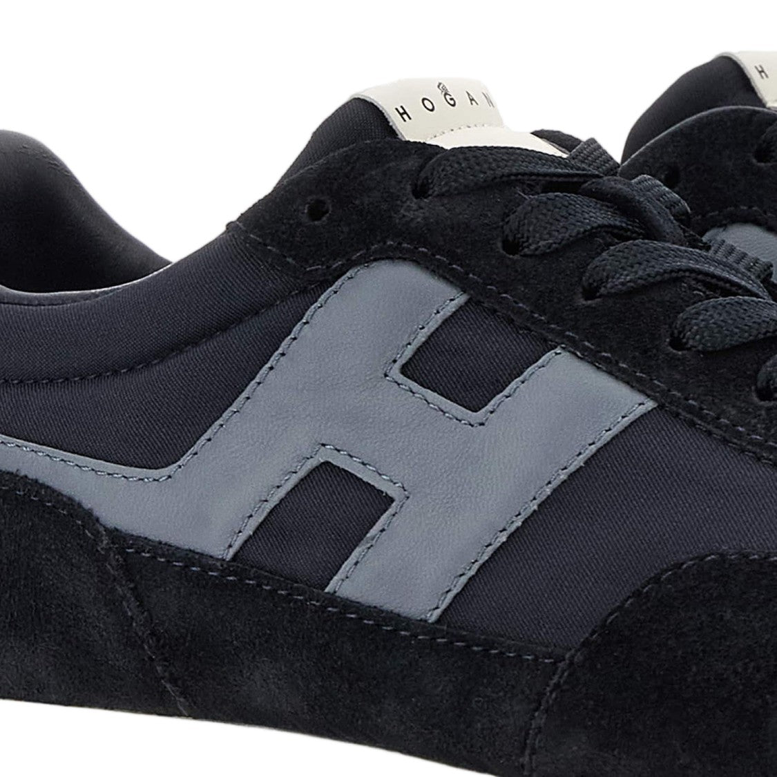 Hogan Nylon And Leather Sneakers