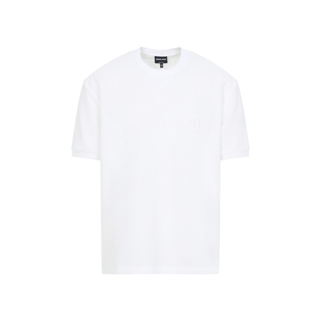 Giorgio Armani Textured White T-Shirt