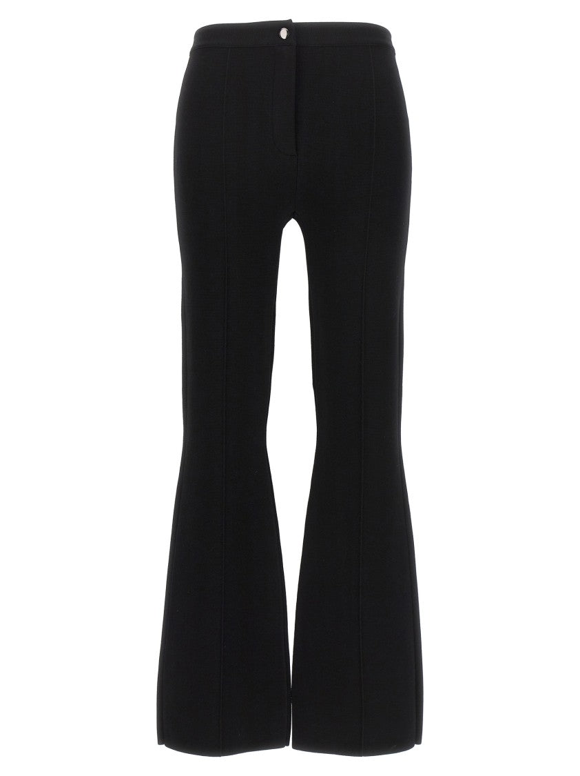 Theory Slightly Flared Stretch Knit Pants