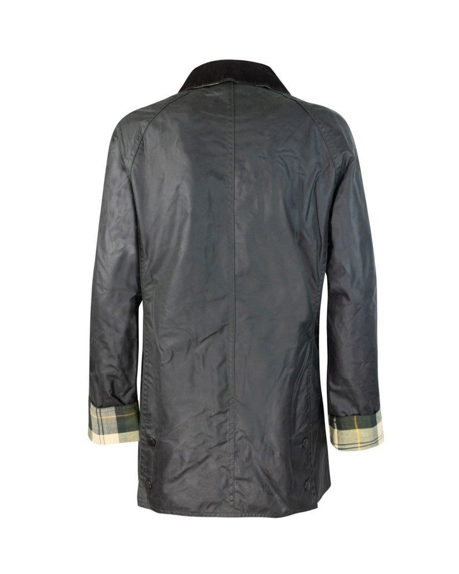 Barbour Beadnell Waxed Jacket In Sage