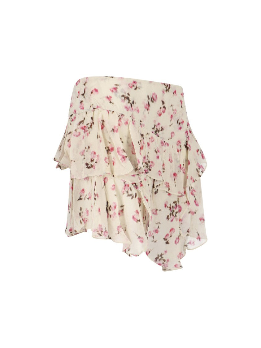 Isabel Marant Étoile Mini Skirt Beige