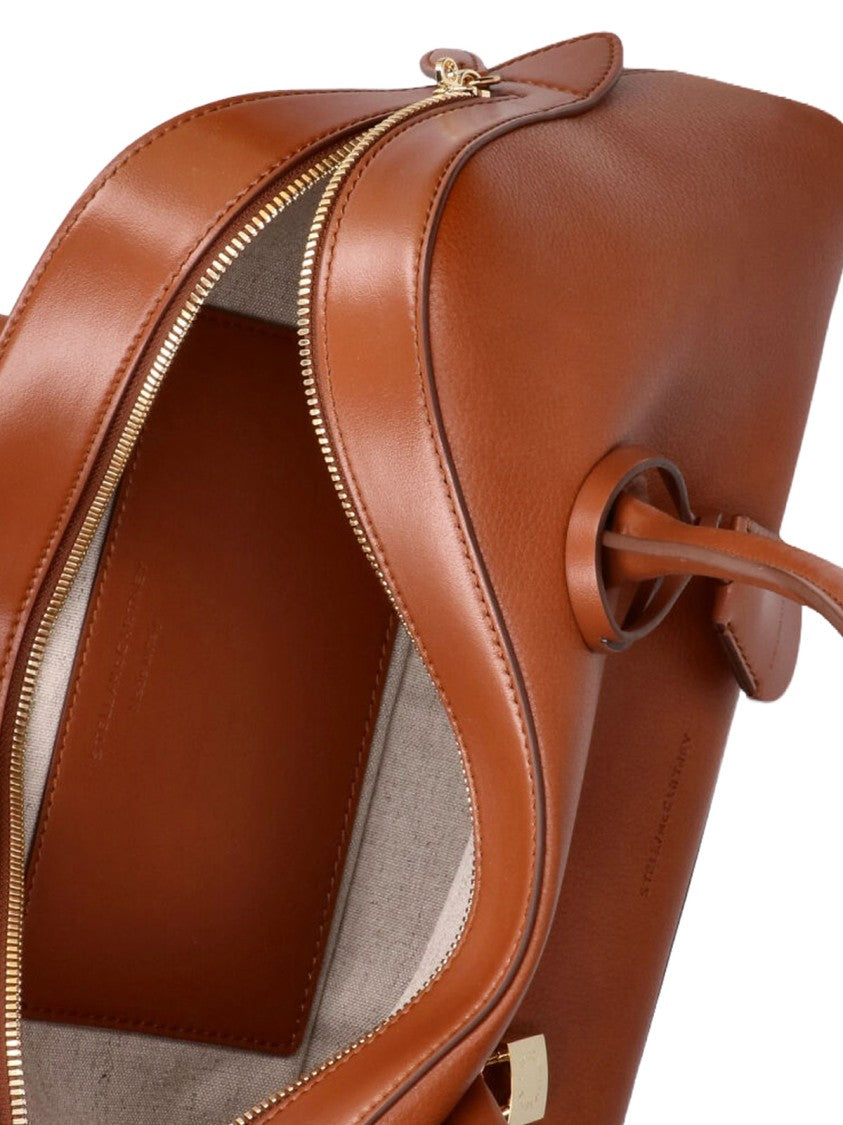 Stella Mccartney Brown Stella Ryder Vegan Leather Bag