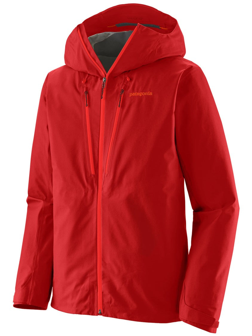 Patagonia Red Triolet Jacket Hooded Rain Jacket