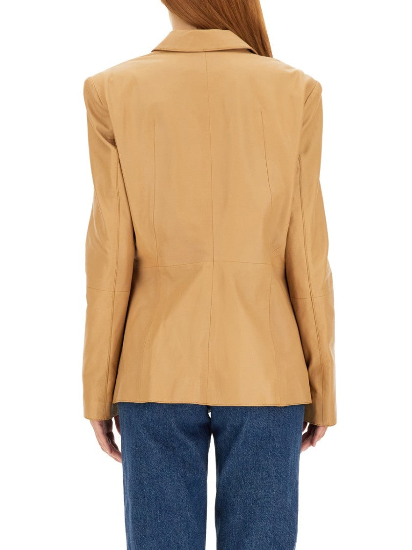 Bully Structured Single-Breasted Jacket With Flap Pockets