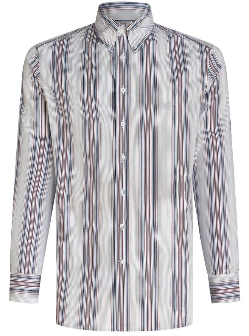 Etro Classic Striped Button-Down Shirt