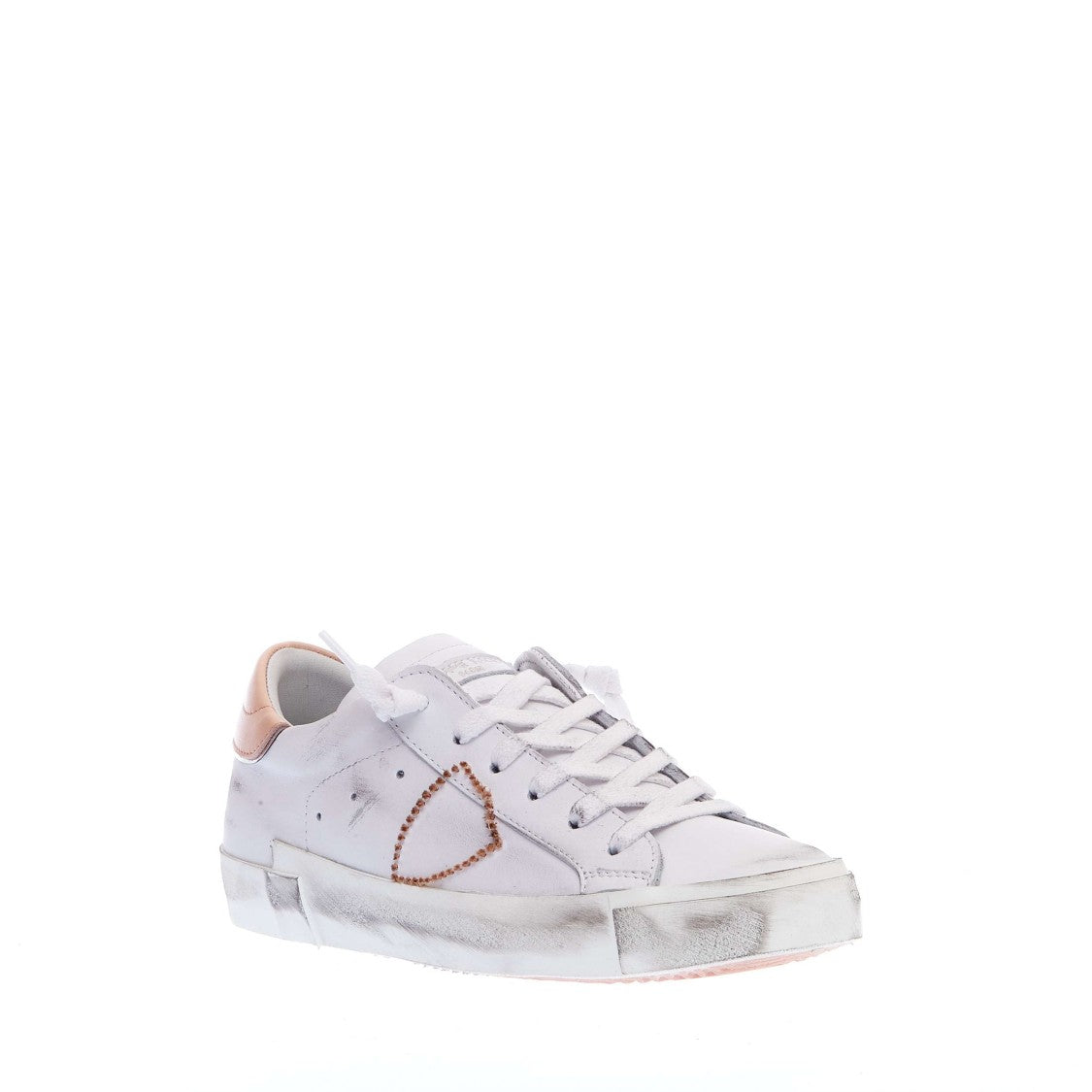 Philippe Model Paris White Leather Powder Insert