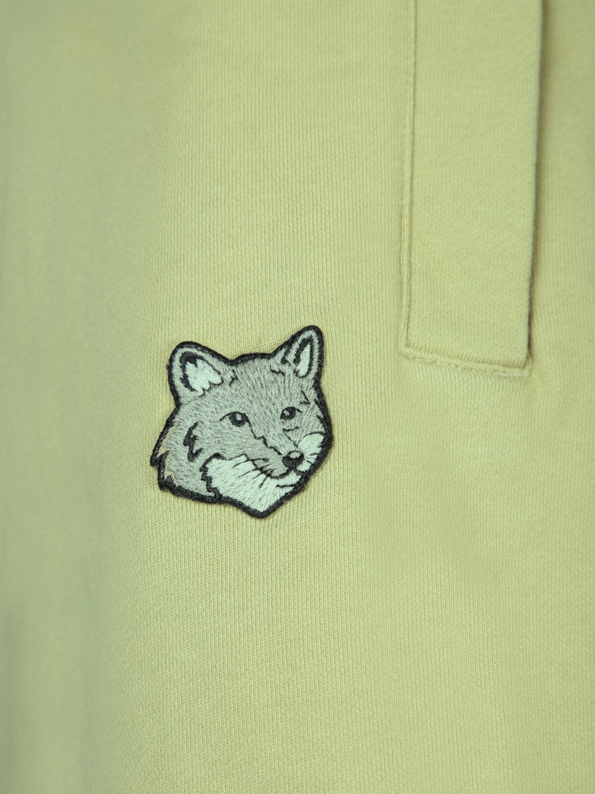 Maison Kitsuné Beige Cotton Drawstring Shorts