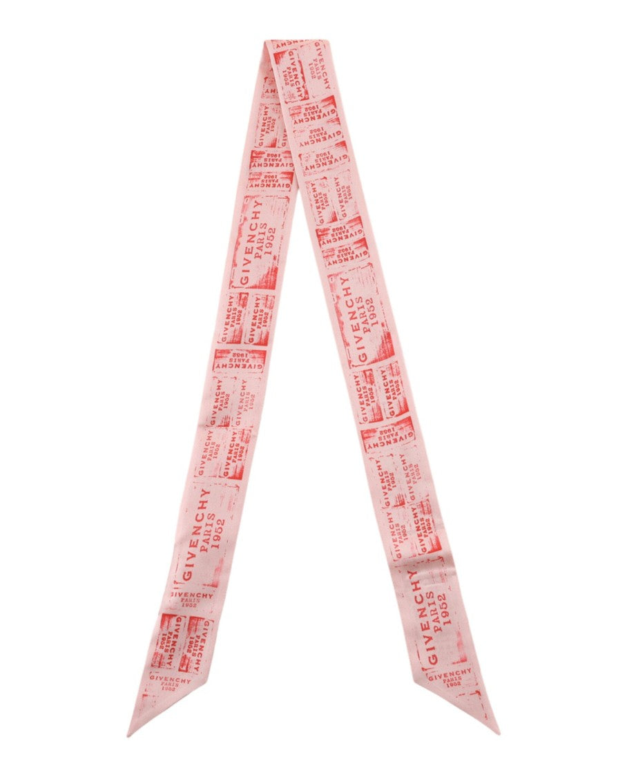 Givenchy Patchwork Stamp Silk Bandeau
