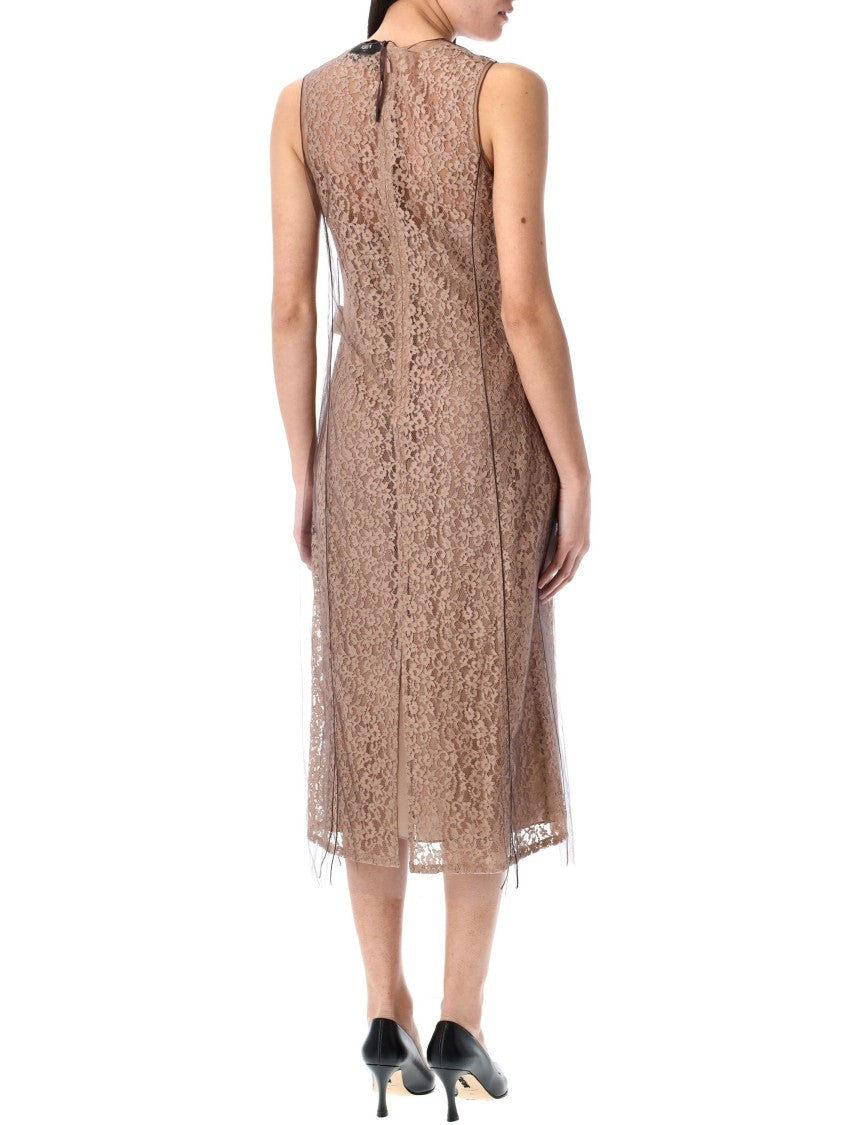 Fendi Lace Midi Dress