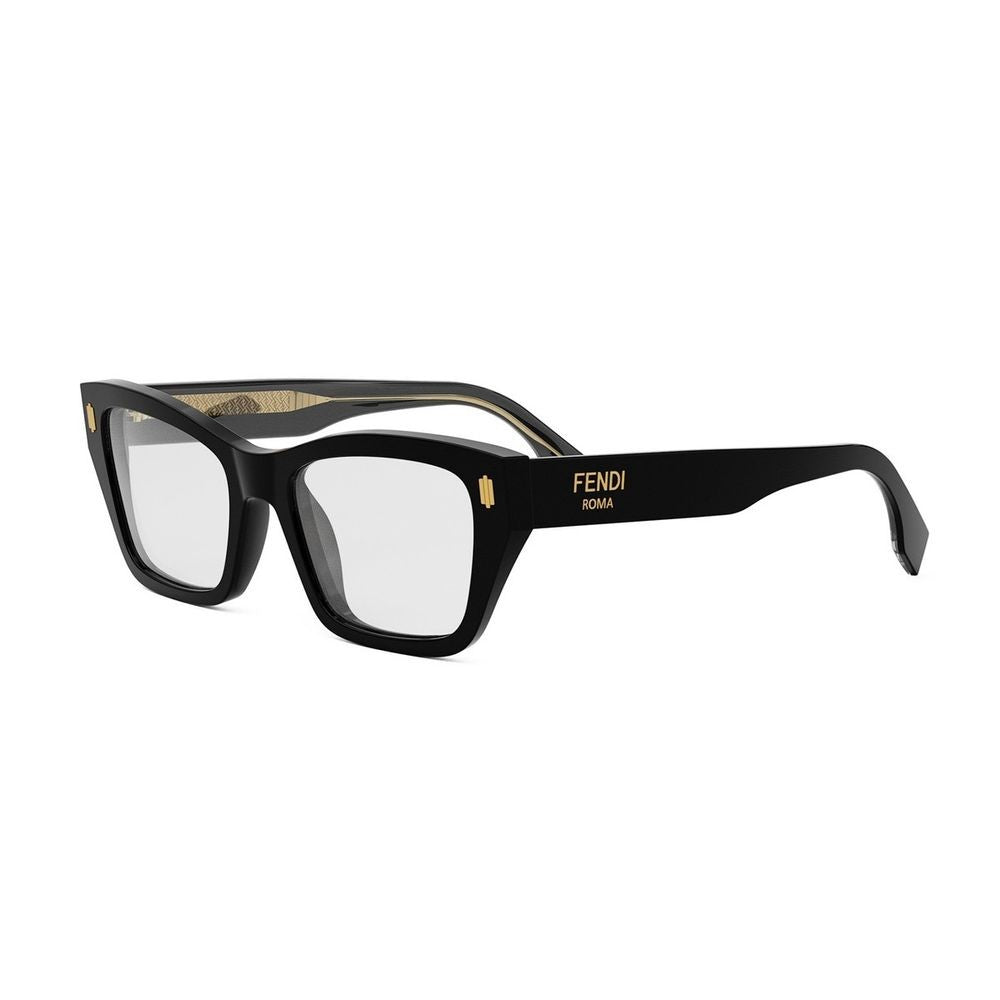 Fendi Rome Oversized Rectangular Fendi Roma Optical Frame