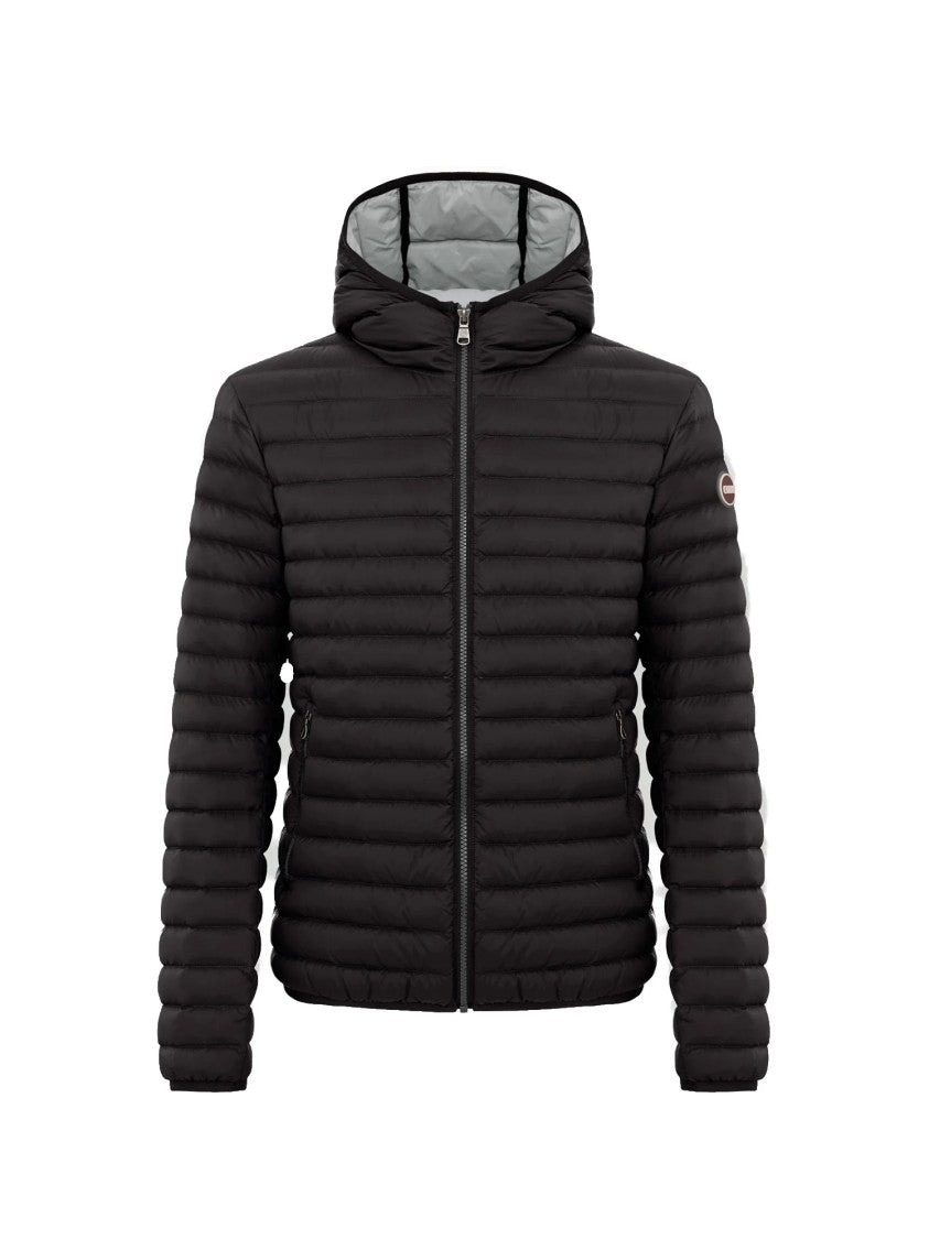 Colmar Originals Slim Fit Black Jacket With Fixed Hood