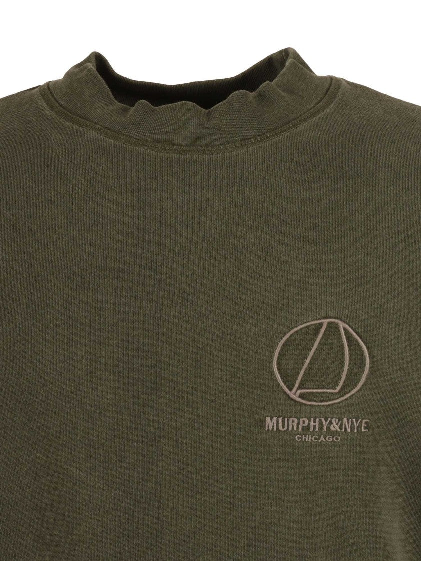 Murphy & Nye Olivine Sheave Vintage Embroidered Sweatshirt