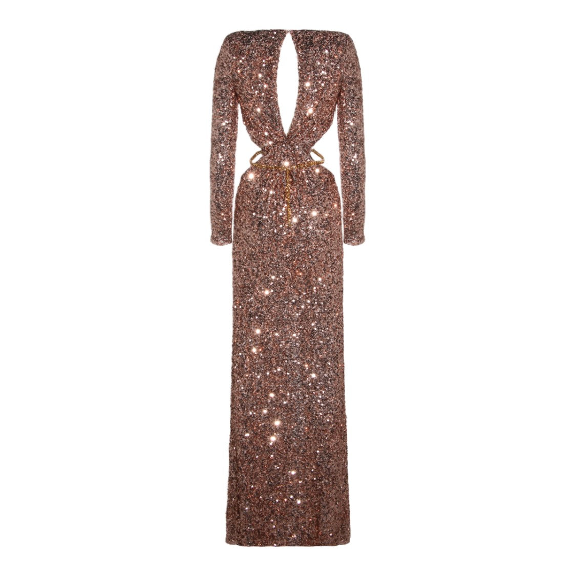 Elisabetta Franchi Fitted Dress With Structured Bodice
