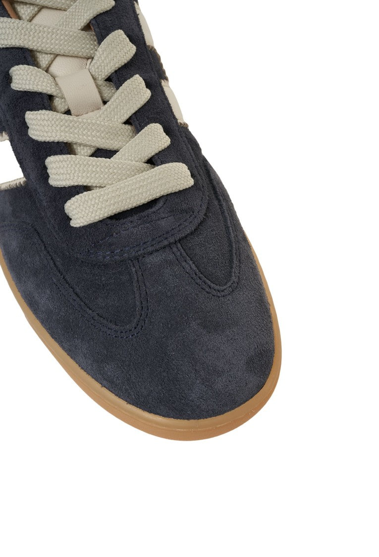 Hogan Suede Sneakers With Distinct Logo