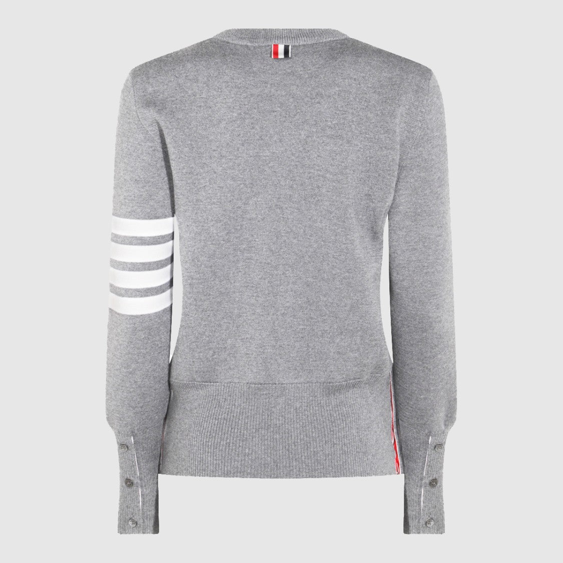 Thom Browne Dark Grey Wool Knitwear