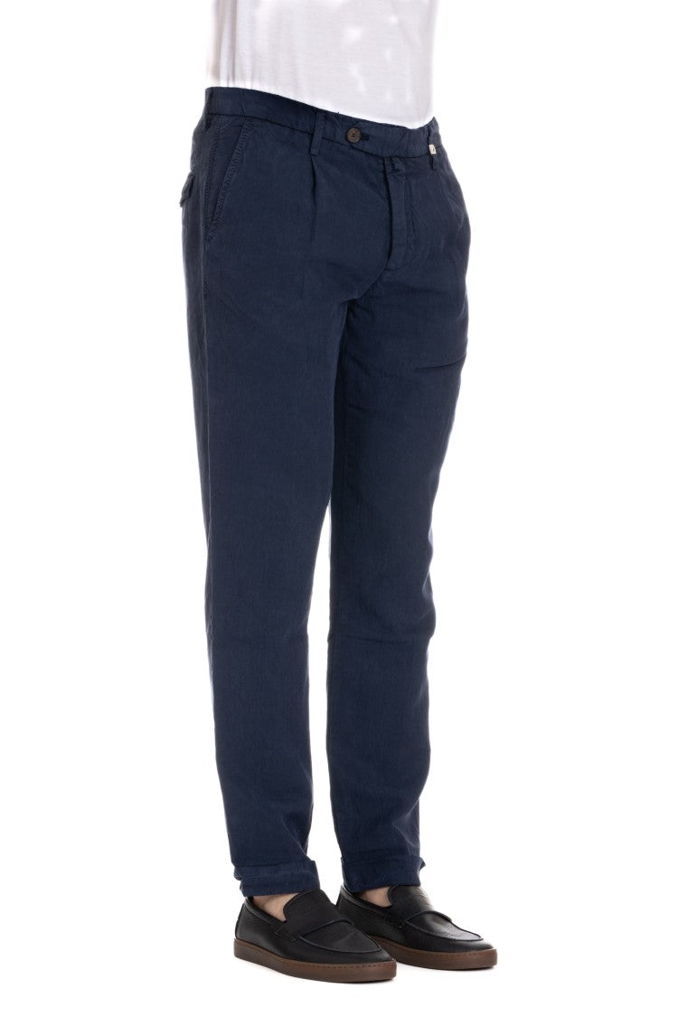 Myths Cotton-Linen Zeus Chino Trousers