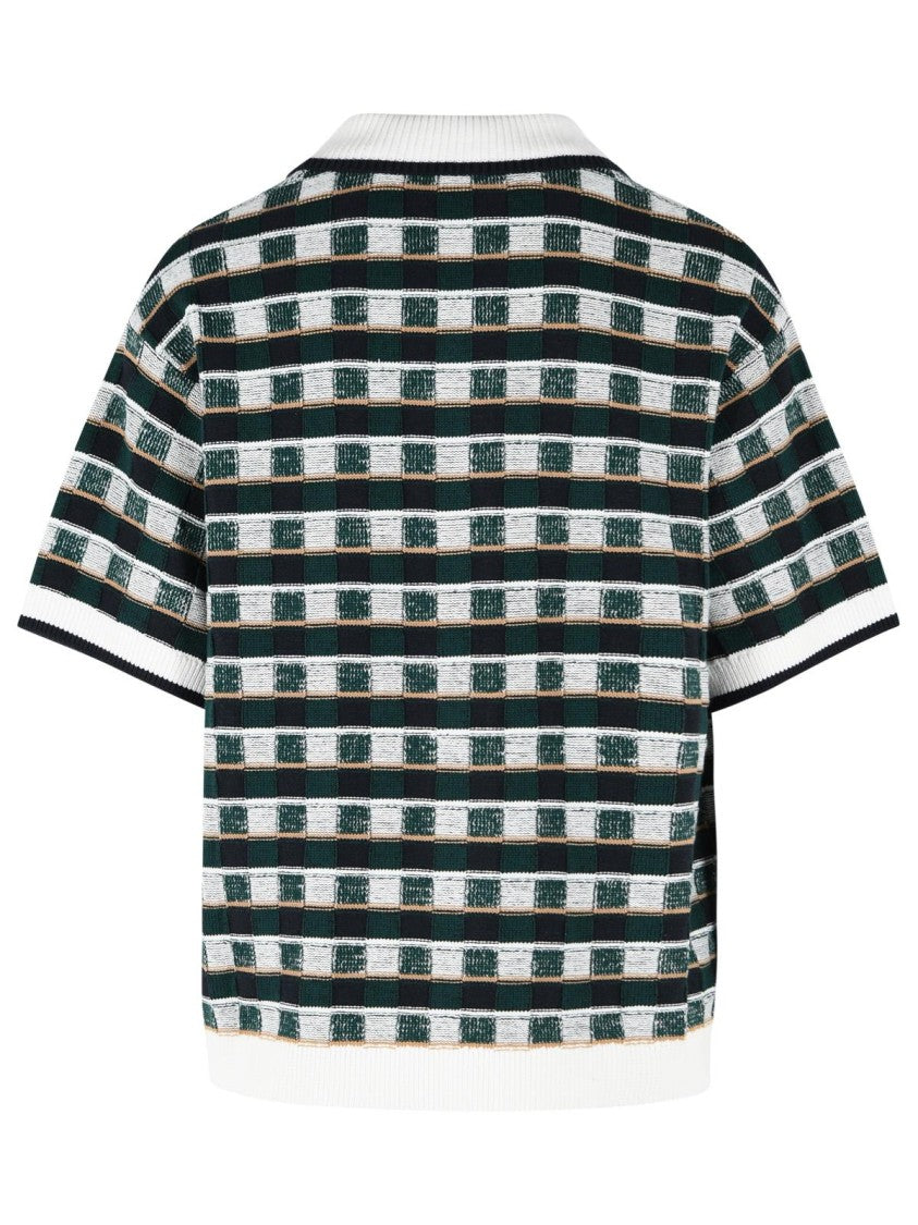 Casablanca 'Mosaic' Multicolor Cotton Shirt
