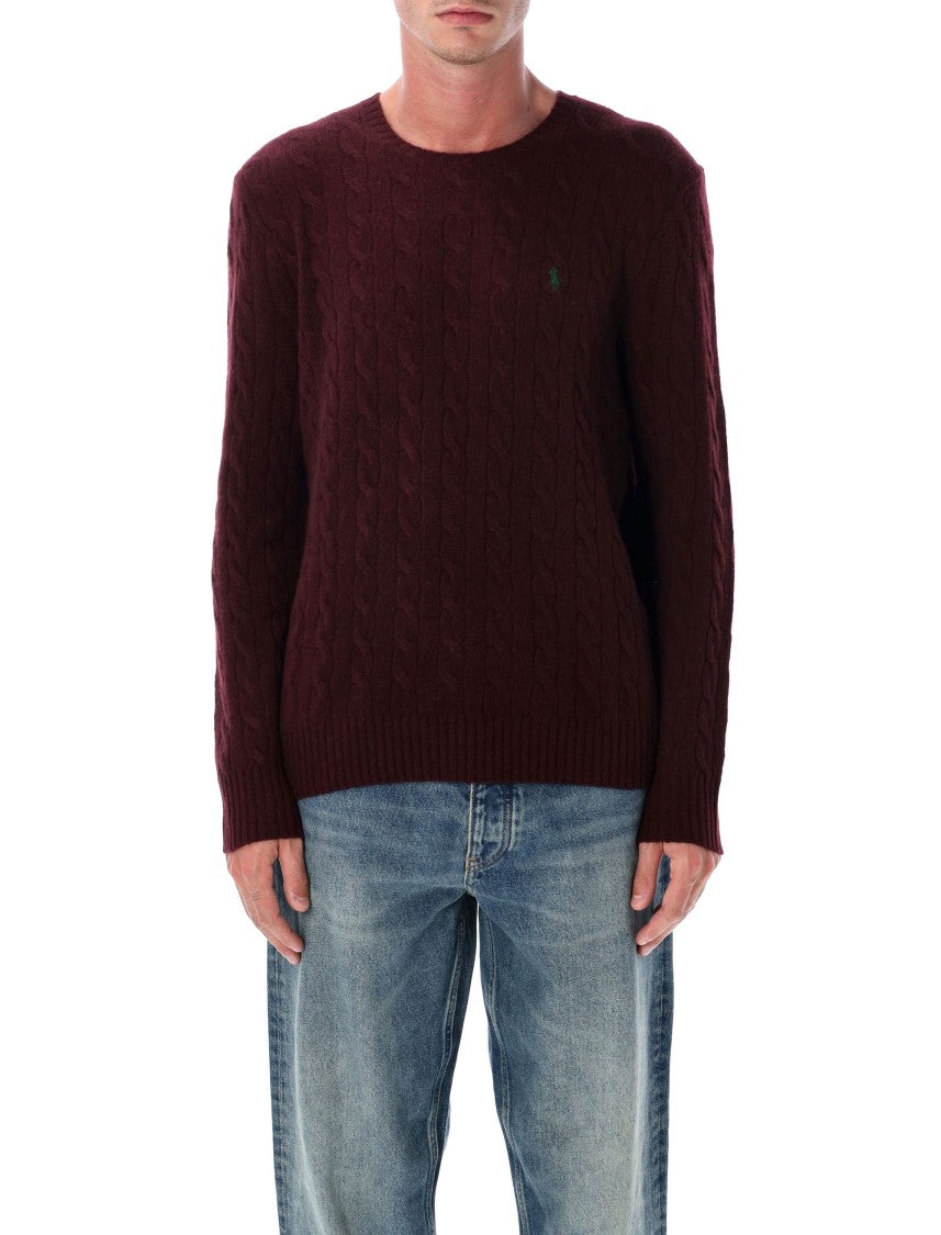 Polo Ralph Lauren Polo Wool-Cashmere Cable-Knit Jumper