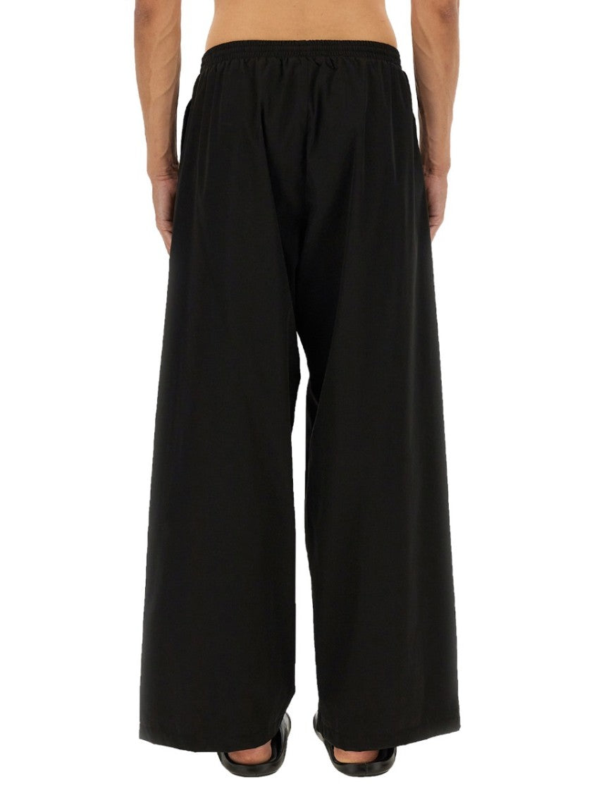 Balenciaga Wide-Leg Logo Tracksuit Sweatpants