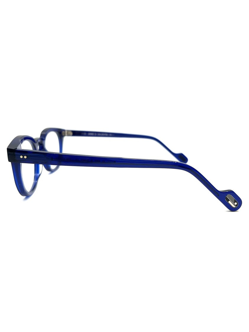 Anne & Valentine Sleek Blue Acetate Optical Frame