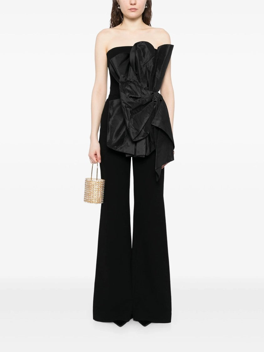 Saiid Kobeisy Voluminous Draped Moulage Jumpsuit