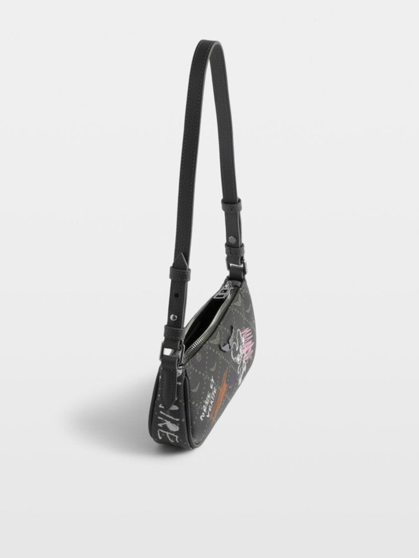 Zadig & Voltaire Small Rectangular Shoulder Bag With Playful Illustrations